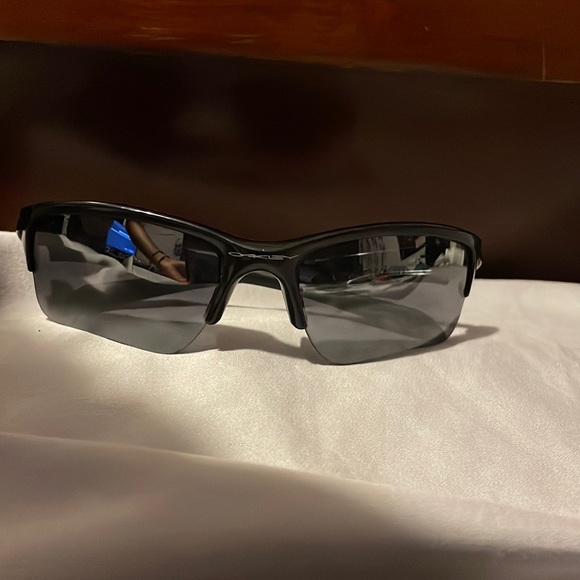 Oakley black sun glasses